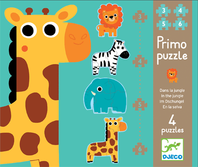 Djeco In the Jungle Primo Puzzle